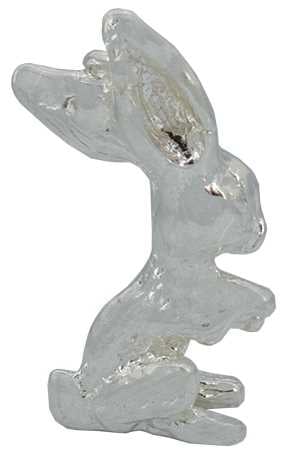 Rabbit Silver Charm