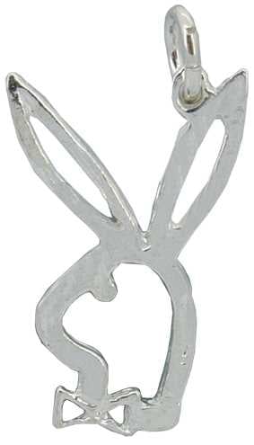 Bunny Silver Charm