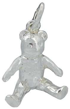 Teddy Bear (2) Silver Charm