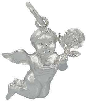 Angel Silver Charm