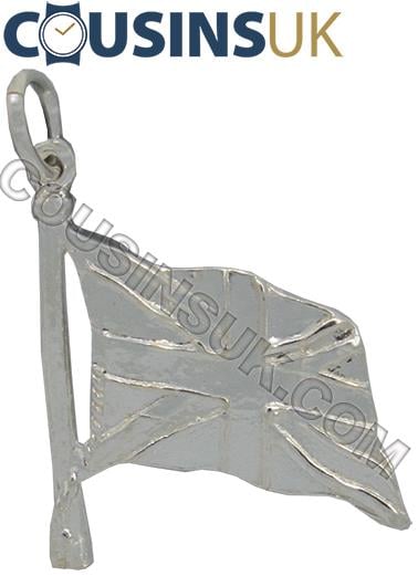 Union Jack Silver Charm
