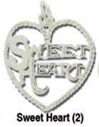 Sweet Heart (2) Silver Charm