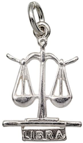 Libra Silver Charm
