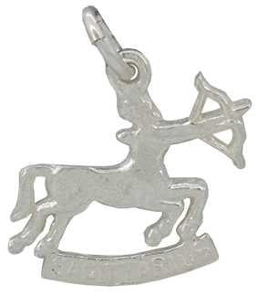Sagitarius Silver Charm
