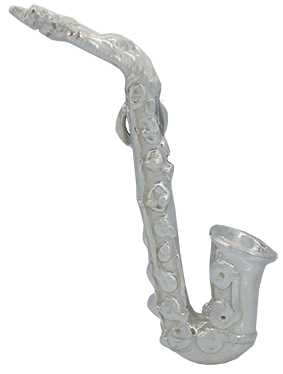 Saxophone Silver Pendant