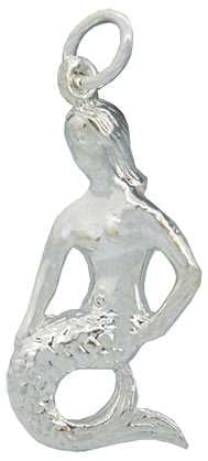 Mermaid Silver Charm
