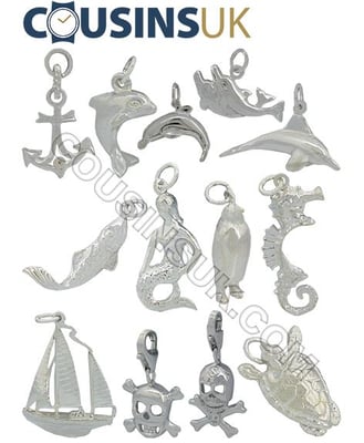 Marine & Pirate Charms