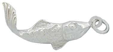 Fish Silver Charm