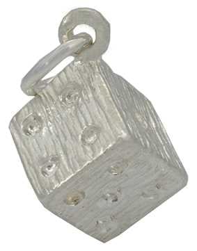 Dice Silver Charm