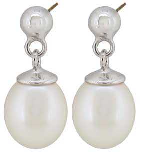 Ø8.10mm Cultured Pearl Earrings