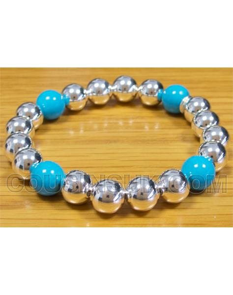 Ø10mm: Turquoise (x4) Silver (x16)