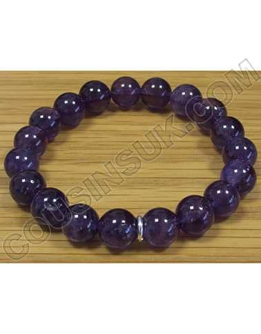 Ø10mm: Amethyst (x19) Silver Ring (x1)