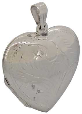 33 x 33mm (Patterned & Puffed) Heart