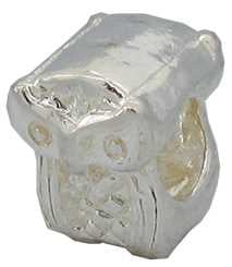Owl Spacer Bead