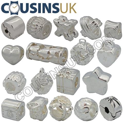 Pandora Style Charms, Sliders & Stoppers