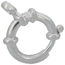 Silver 20mm (4.05g) Bolt Ring