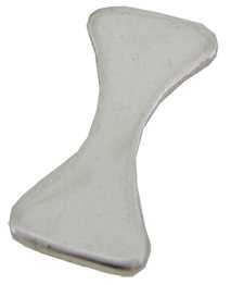 Silver (7mm) Fold Over