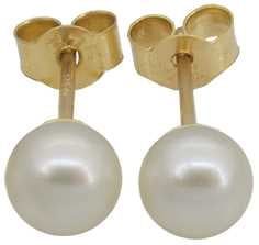Ø5mm Cultured Pearl Studs