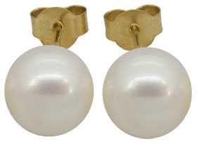 Ø7mm Cultured Pearl Studs