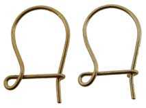 9ct (Medium) Twist Earwires (0.30g)