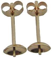 9ct (5mm, 0.26g) Cup & Peg