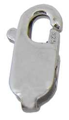 Silver (11 x 4.50mm) Clasp, 0.55g*