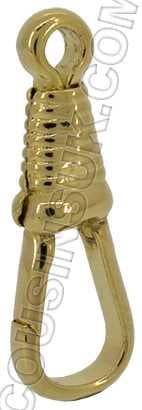 Rolled Gold (22mm) Swivel, 1.45g