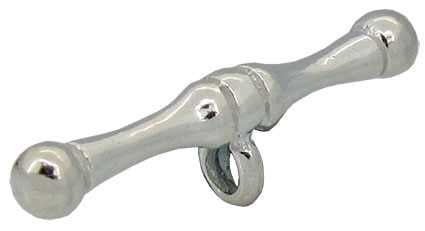 Silver (30mm, 1.75g) Dog Bone