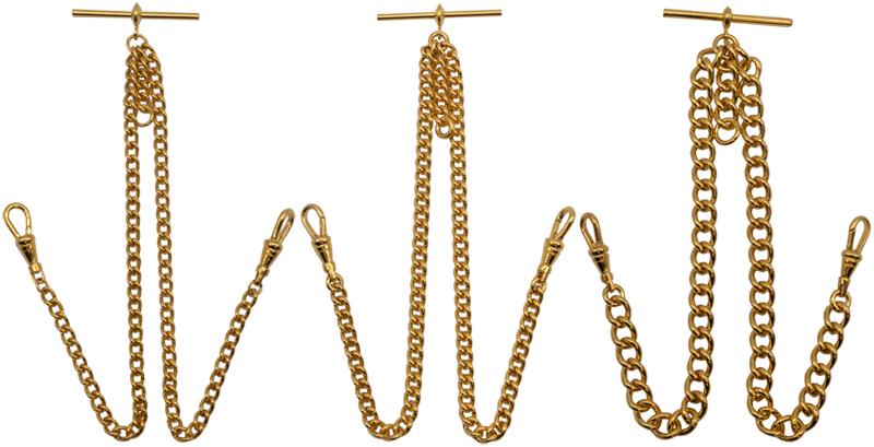 Rolled Gold (9ct) Double Curb Watch Alberts