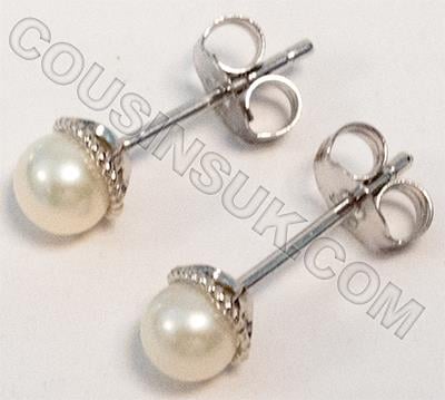 Ø4.80mm Cultured Pearl Earrings