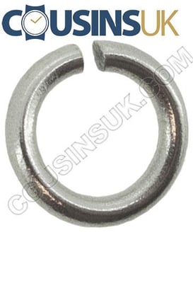 9ct White Heavy Weight
