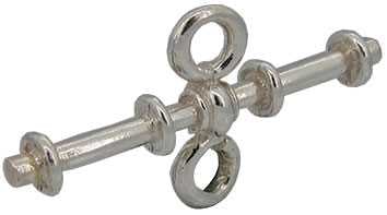 Silver (32mm) Fancy Style 1