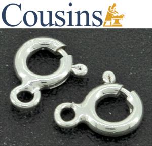 5.5mm (Silver, 0.09g) Closed, Flat