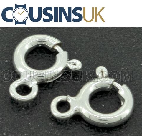 6.0mm (Silver, 0.10g) Closed, Flat