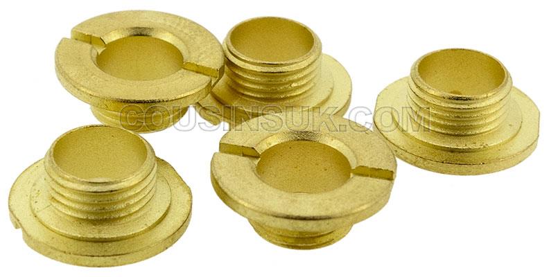 Centre Nuts Brass 3.9mm