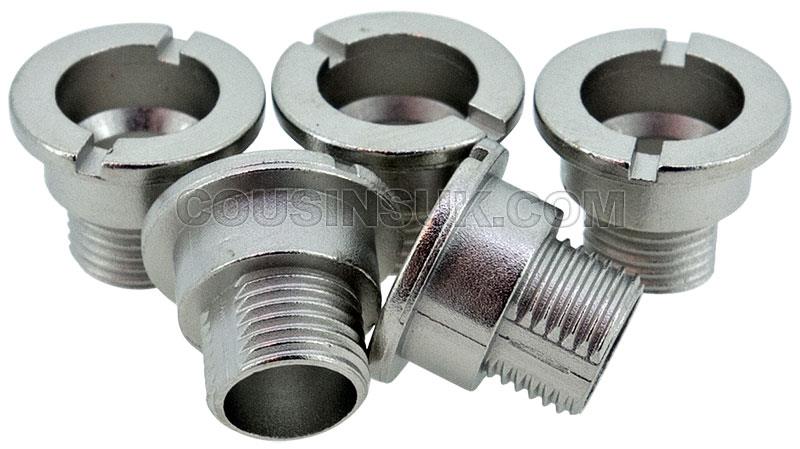 Centre Nuts, Chrome 9mm