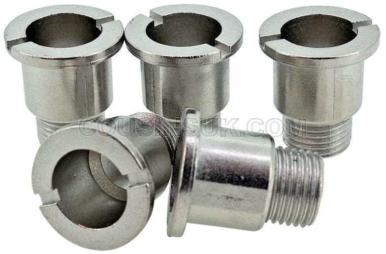 Centre Nuts, Chrome 13mm