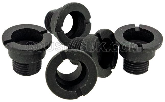 Centre Nuts, Black 9mm