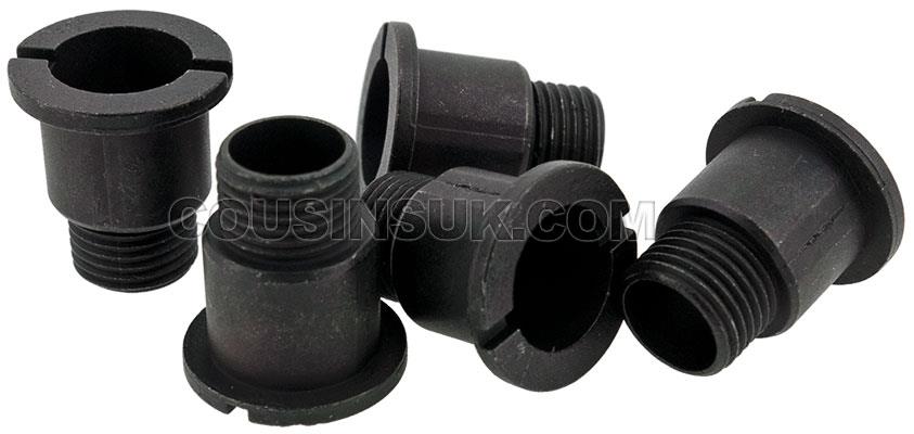 Centre Nuts, Black 13mm