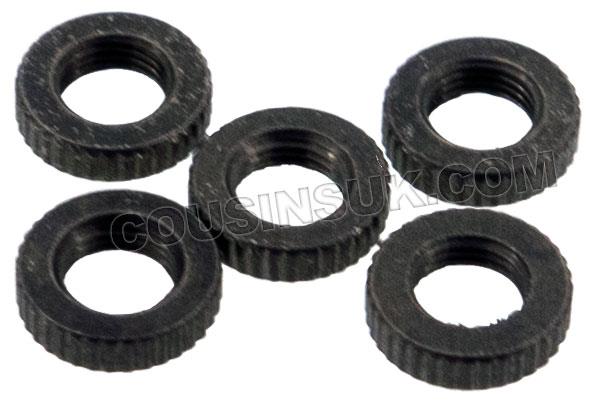 Minute Hand Nuts (Open), Black