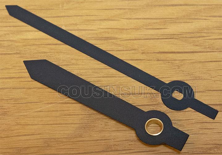 80mm (5.00  x 9.00mm) Black (With Tail)