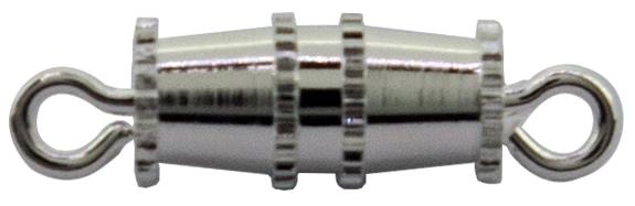 Silver, 8mm Screw Fastener