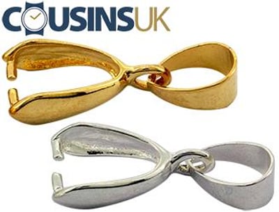 Base Metal (Plated) Pendant Bails