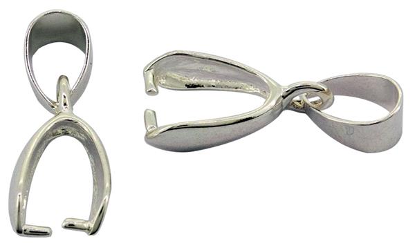 Silver, 10mm Bails