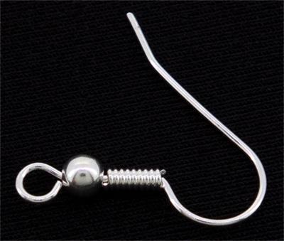 Silver, 19mm Hooks