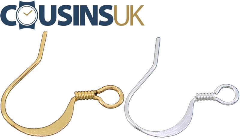 Hooks (Flat) with Coil (Base Metal)