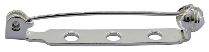 Silver, 3 Hole (35mm)