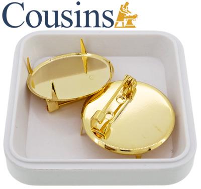 GP Brooch Backs