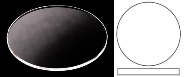 Ø26.00mm (Case Back Crystal x T0.90mm) Jaeger-LeCoultre Rendez-Vous Night & Day