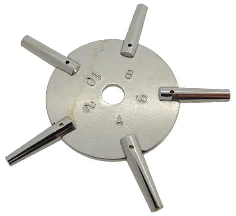 No.2, 4, 6, 8 & 10 Key